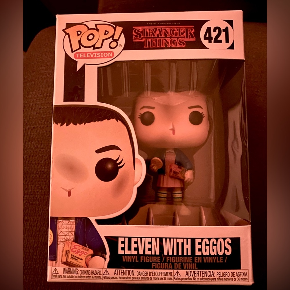 Stranger Things 11 Funko Pop Eleven with Eggos Vinyl Figure season 1